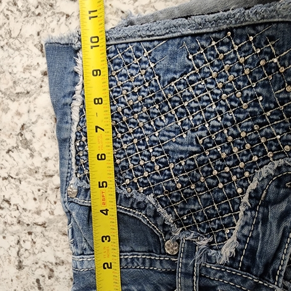 Miss Me Bling Shorts 27 - Picture 2 of 7